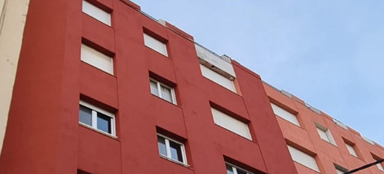 Resultat final rehabilitació façana